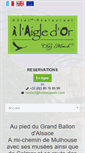 Mobile Screenshot of hotelaigledor.com